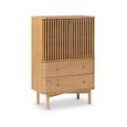 Soho Cabinet - 2 Door - Slatted - Oak