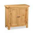 Salisbury Premium Small Cupboard - 2 Door - Oak