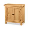 Salisbury Premium Small Cupboard - 2 Door - Oak