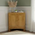 Salisbury Lite Corner Cupboard - 2 Door - Oak