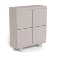 Magee Hall Cabinet - 2 Door - Grey