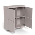 Magee Hall Cabinet - 2 Door - Grey