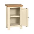 Lundy Small Hall Cabinet - 1 Door - Ivory Painted
