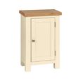 Lundy Small Hall Cabinet - 1 Door - Ivory Painted