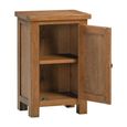 Original Small Hall Cabinet - 1 Door - Rustic Oak