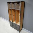 Clearance - Hall Stand - Fir Wood and Metal - FSS16447