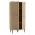 Calasetta Cabinet - 2 Door - Rattan
