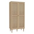 Calasetta Cabinet - 2 Door - Rattan