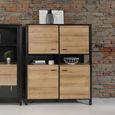 High Rock Cabinet - 4 Door - Oak