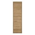Shetland Display Cabinet - 2 Door - 2 Drawer - Narrow - Oak