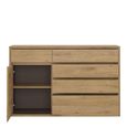 Shetland Cabinet - 1 Door - Wide - Oak