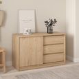 Naia Cabinet - Sliding Door - Oak