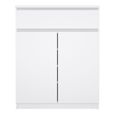 Naia Cabinet - 2 Door - White Gloss