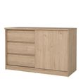 Naia Cabinet - Sliding Door - Oak