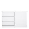Naia Cabinet - Sliding Door - White Gloss