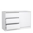 Naia Cabinet - Sliding Door - White Gloss