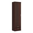 Imperial Display Cabinet - 1 Door - Narrow - Mahogany
