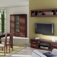 Imperial Display Cabinet - 1 Door - Narrow - Mahogany