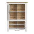 Celesto Cabinet - 2 Door - Low - White