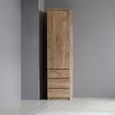 Fribo Cabinet - 1 Door - Narrow - Oak