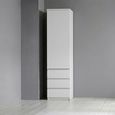 Fribo Cabinet - 1 Door - Narrow - White