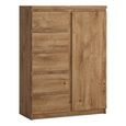 Fribo Cabinet - 1 Door - 5 Drawer - Oak