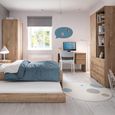 Fribo Cabinet - 1 Door - Narrow - Oak