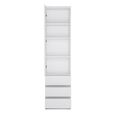 Fribo Cabinet - 1 Door - Narrow - White