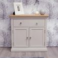 Cotswold Cupboard - 2 Door - Occasional - Oak and Painted