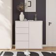 Alice Springs Storage Cabinet - 1 Door - 4 Drawer - Sand