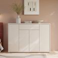 Alice Springs Storage Cabinet - 4 Door - 1 Drawer - Sand