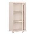 Alice Springs Cupboard - 1 Door - Glass - Sand