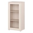 Alice Springs Cupboard - 1 Door - Glass - Sand