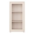 Alice Springs Cupboard - 1 Door - Glass - Sand