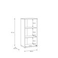 Alice Springs Cupboard - 1 Door - Glass - Sand