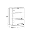 Alice Springs Cupboard - 2 Door - Night Blue