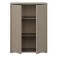 Alice Springs Cupboard - 2 Door - Taupe