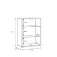 Alice Springs Cupboard - 2 Door - Taupe