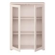 Alice Springs Cupboard - 2 Door - Glass - Sand