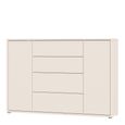 Alice Springs Hall Cabinet - 2 Door - 4 Drawer - Wide - Sand