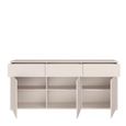 Alice Springs Hall Cabinet - 3 Door - 3 Drawer - Sand