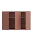 Alice Springs Hall Cabinet - 3 Door - Terracotta