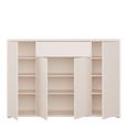 Alice Springs Storage Cabinet - 4 Door - 1 Drawer - Sand