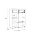 Alice Springs Storage Cabinet - 2 Door - 2 Drawer - Sand