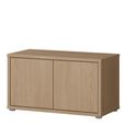 Alice Springs Storage Cabinet - 2 Door - Elegancia Oak