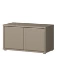Alice Springs Storage Cabinet - 2 Door - Taupe
