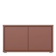 Alice Springs Storage Cabinet - 2 Door - Terracotta
