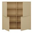Alice Springs Storage Cabinet - 4 Door - Large - Butter Yellow