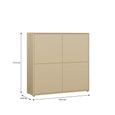 Alice Springs Storage Cabinet - 4 Door - Large - Butter Yellow