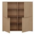 Alice Springs Storage Cabinet - 4 Door - Large - Elegancia Oak